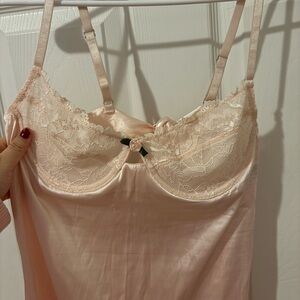 Forever 21 Blush Lace Chemise